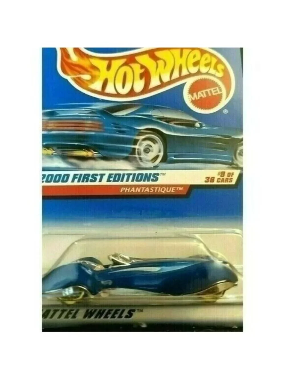Vintage Die Cast Hot Wheels 2000 First Edition Phantastique Car 9/36 Cars 24373